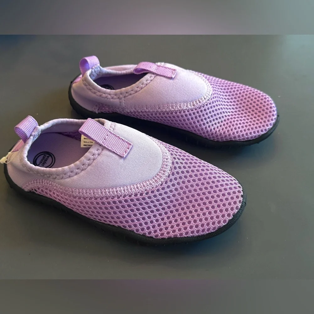 Toddler 9 10 Slip-On Purple Water Aqua Shoes NEW NWT Girl’s Children’s kid’s